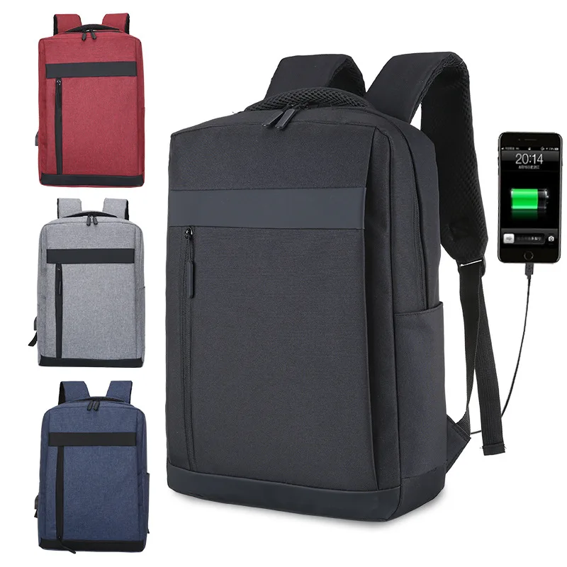 

Men's and Women's Travelling Bags Portable Students Schoolbag Computer USB Rechargeable Bags Canvas Backpack Men