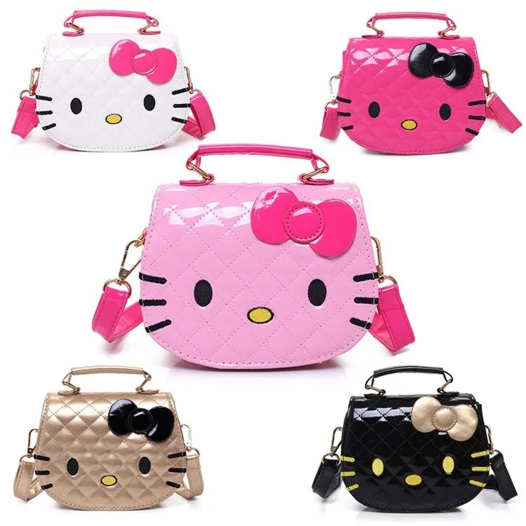 

Kids handbags For Girls cartoon bag styling Mini shoulder Messenger