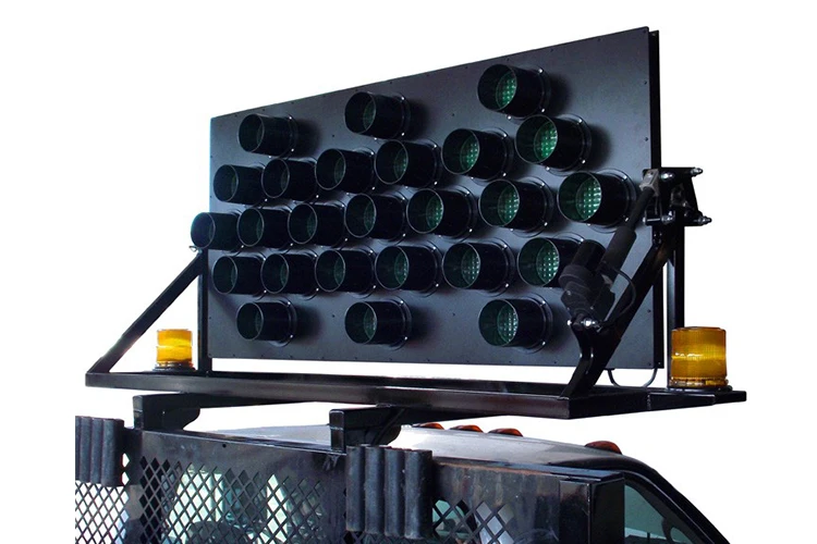 Vehiclemounted Amber Flashing Arrow Boards Sign Buy Arrow Boards