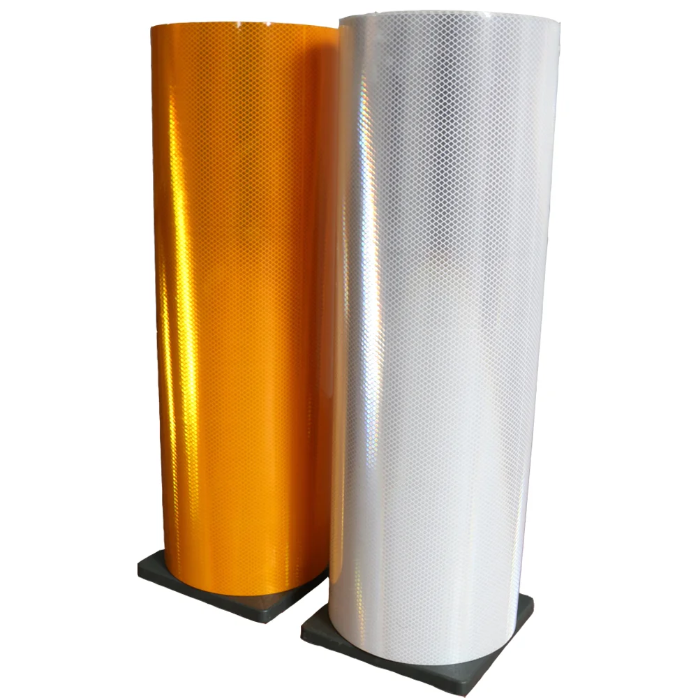 Hip Egp Diamond Advertisement Grade Adhesive Light Sticker Retro Vinyl Roll Pvc Sheet Reflective Material Film Sheeting