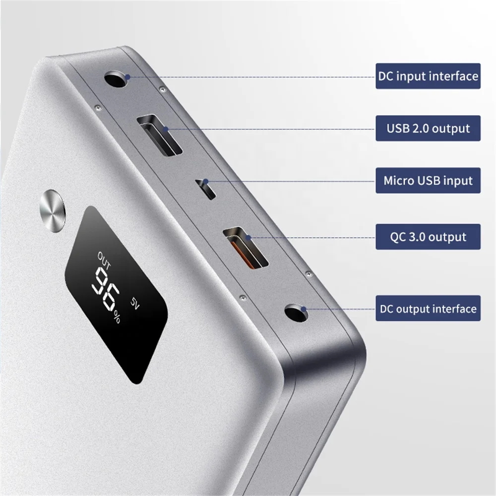 

Factory high capacity DC PD charger 80000mah battery power bank mobile charger mobile tablet pc notebook power bank