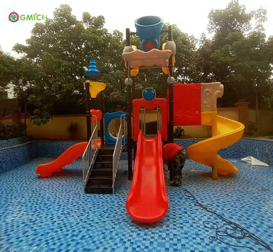 

water playground equipment water slide plastic water park children game toys JMQ18175B, As your need