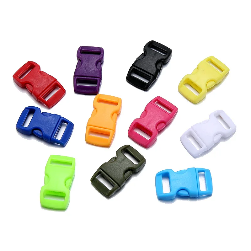 

10mm recyclable Multi-functional Eco-friendly Plastic Buckle Bag Plastic Quick Side Release Buckle For Bag Pet Accessories