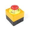 LAY7-11ZS Lift Elevator Safety STOP Emergency Stop Push Button Switch Box Waterproof 1NO 1NC Switch