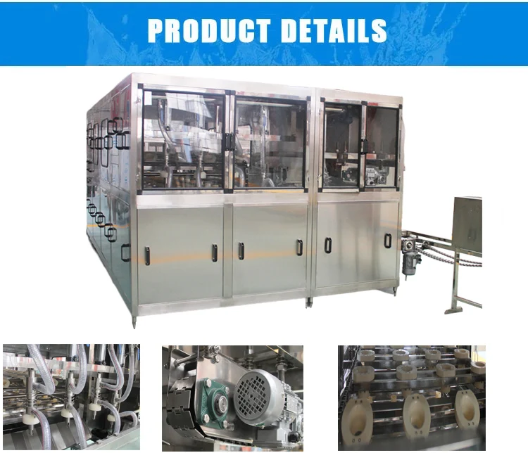 Complete 5 gallon bottle water machine production line / 8-8-3 water filling machine / mineral water plant project.jpg