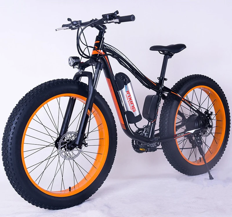 

Big Power Electric Fat Bike 1000W 26inch 48V 10Ah electric bicycle Lithium Battery with 21 speed Electric Bike