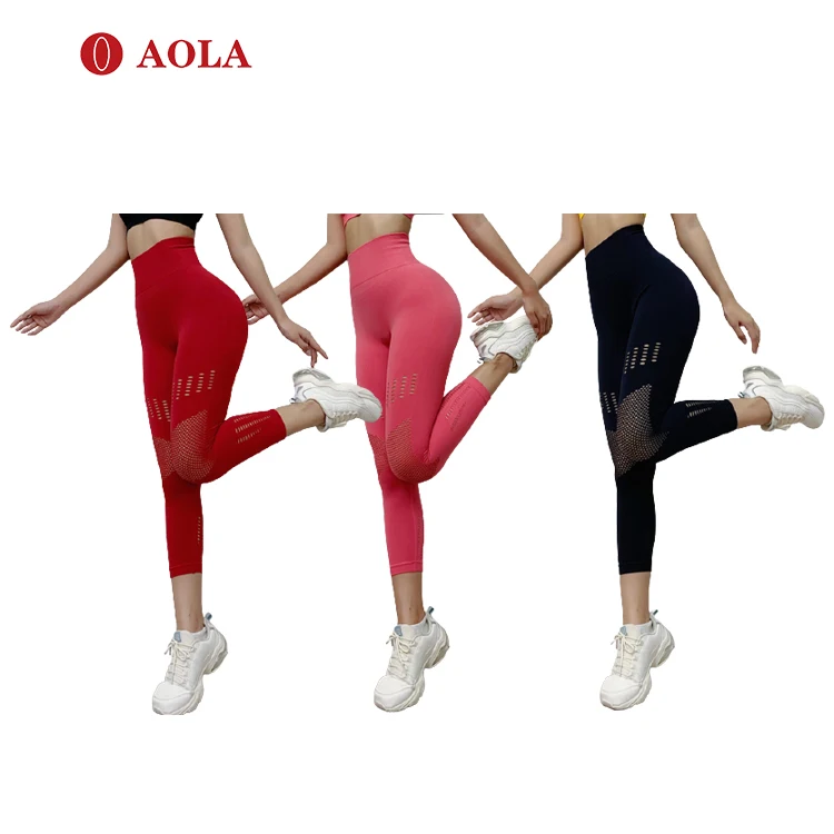 

AOLA Spandex For Women Non See Through Sexy Ass Tights 4 Way Stretch Body Shaper Butt Lift Leggings, Pictures shows