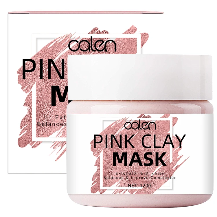 

Private Label Best Selling Kaolin Skin Care 120g Organic Whitening Pink Clay Mask