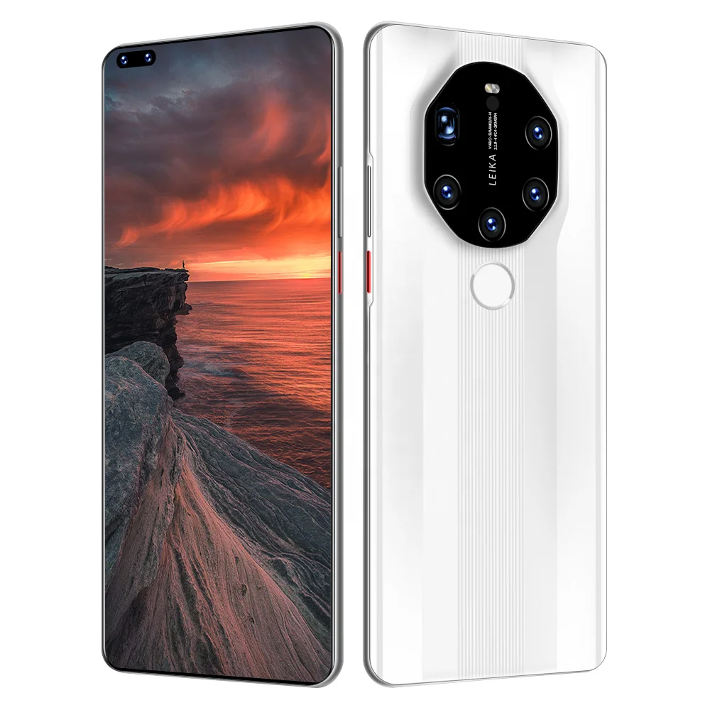 

Mate 40 Pro High Quality Customize Gift Mobile Phone Quad Rear Cameras Android 4g Cellphone, Black yellow gray white