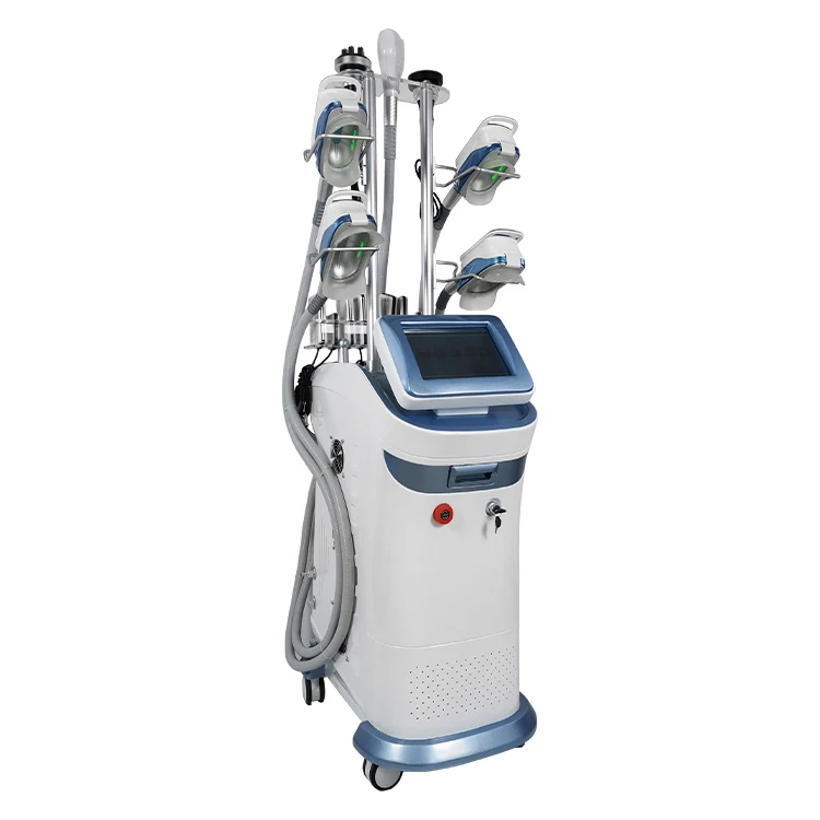 

Machine 2022 Impove Double Chin Rf Skin Tightening Face Neck Lifting Machine 360 Cryo Machine Home Use Fat Freezing, White+blue