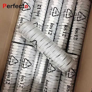 

Factory Hot selling Fast Charging For IPhone 11 12 Charger Cable Original USB For Lighting For IPhone Usb Cable, White
