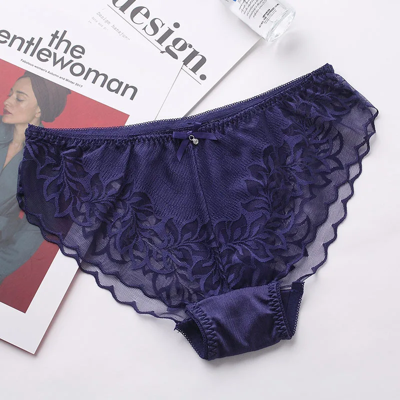 

Comfortable&Sexy Lace Hollow Out Underpants/Briefs for Ladies, 6 colors