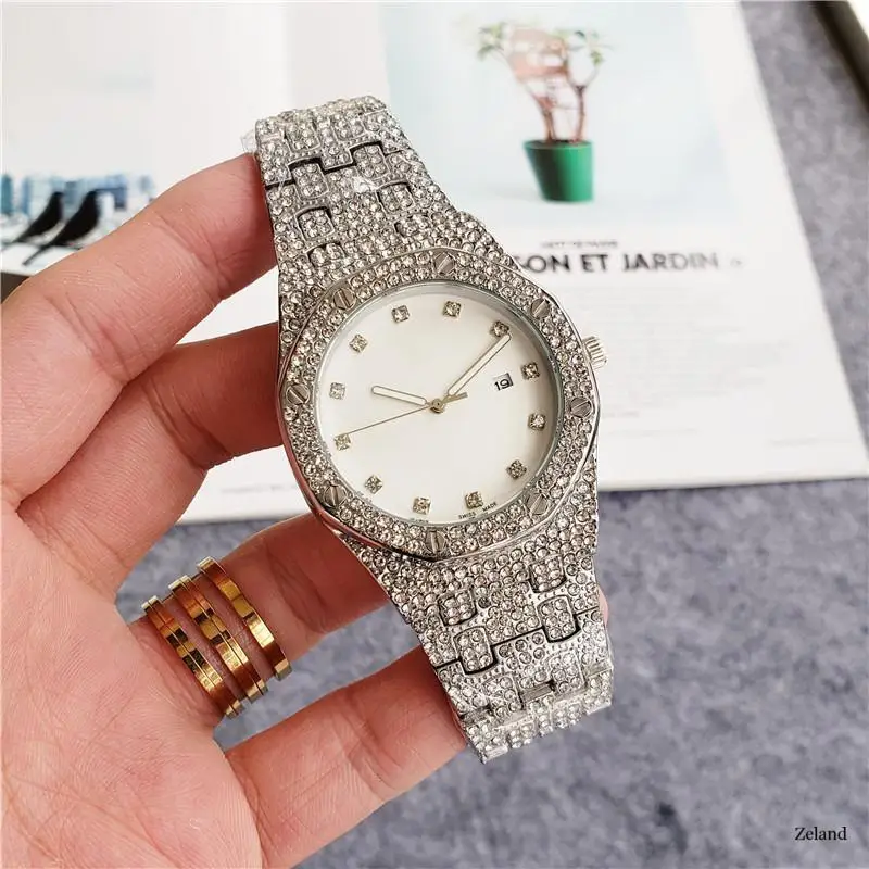 

Fashion Luxury Bling Iced Out AP Watches For Men