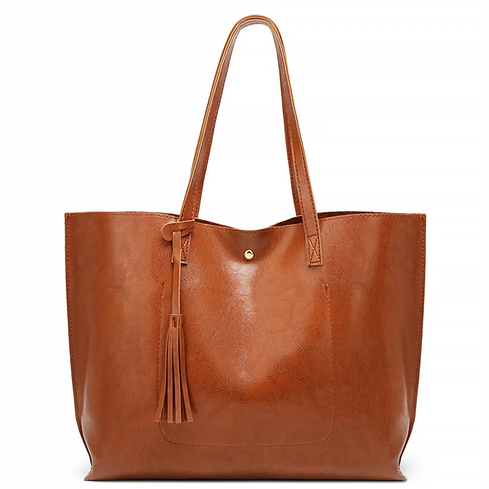 

Westal 9014 oil wax leather Handbags for women shopping Woven pattern handbags Tote shoulder bags for suede ladies handbags, 9 color