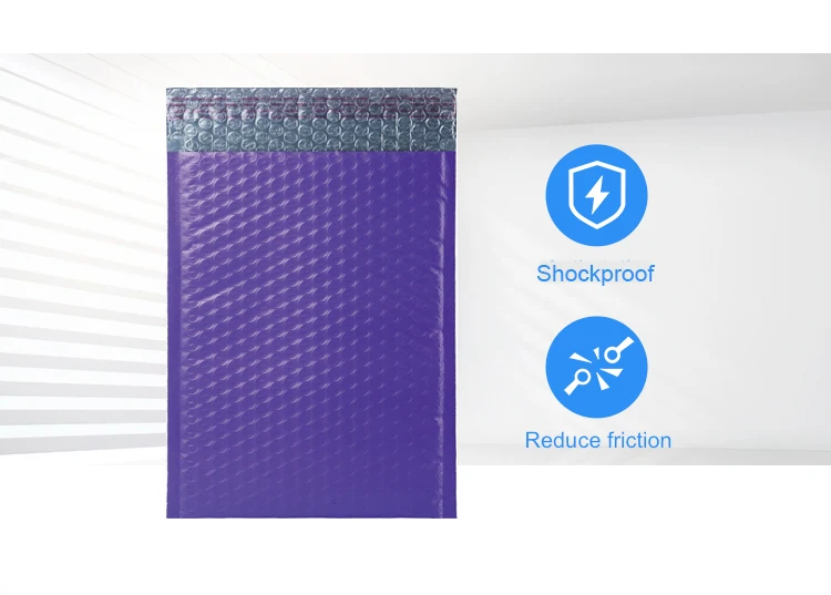 Self seal postage recycled shipping bag protective with bubble waterproof co-extruded film poly bubble mailer