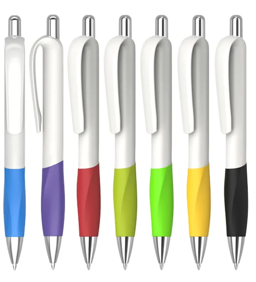 

hot selling promotion cheap gift ballpoint personalized grip ergonomic retractable ballpoint pen