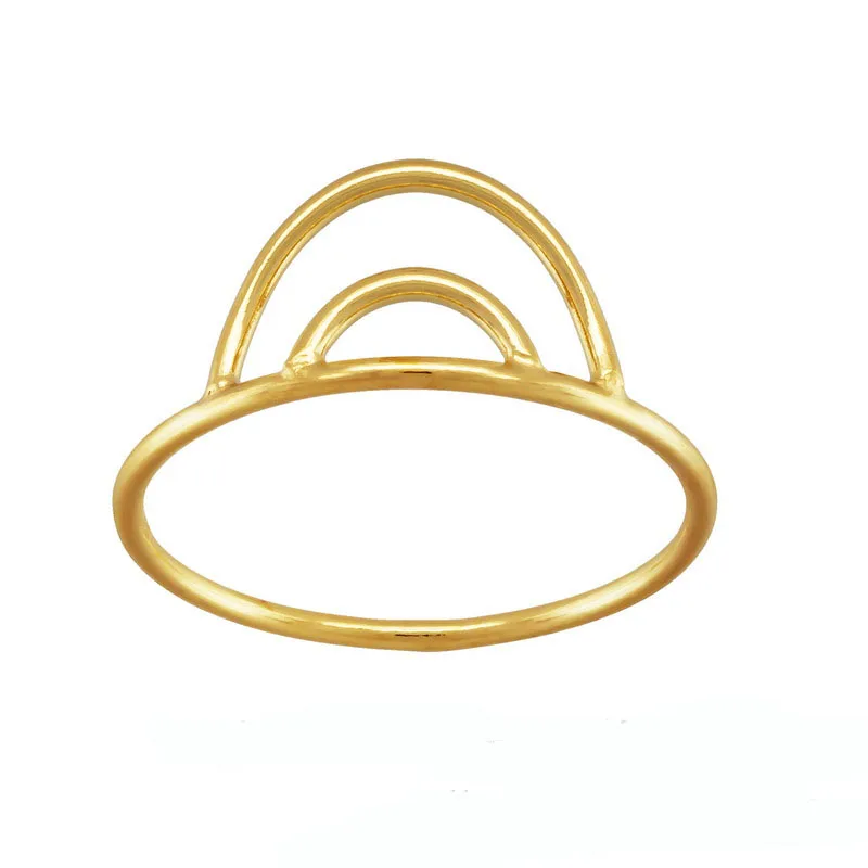 

KGR110 Hot sale 14k Gold Filled simple Band Ring for women