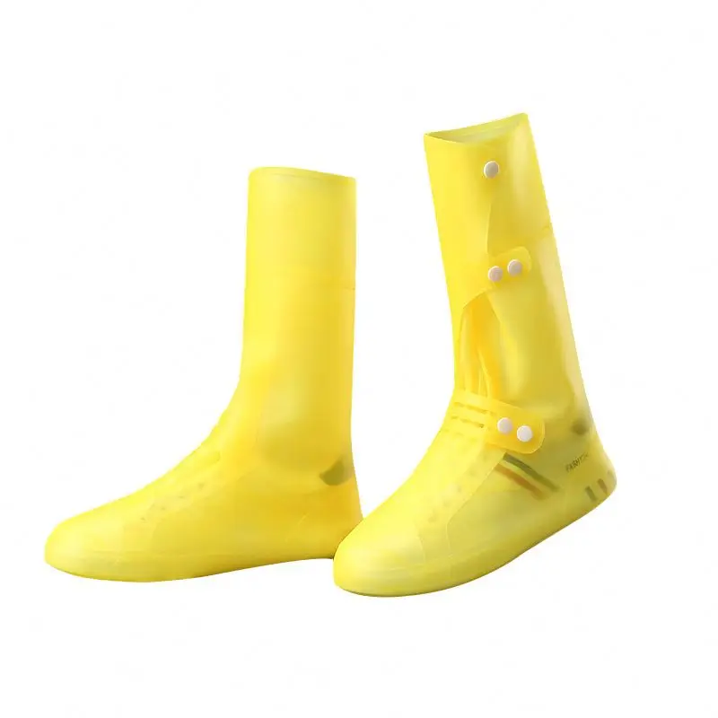 

Reusable Silicone Waterproof Shoe Covers, Resistant Rain Boots Overshoes With Zipper For Women, Men