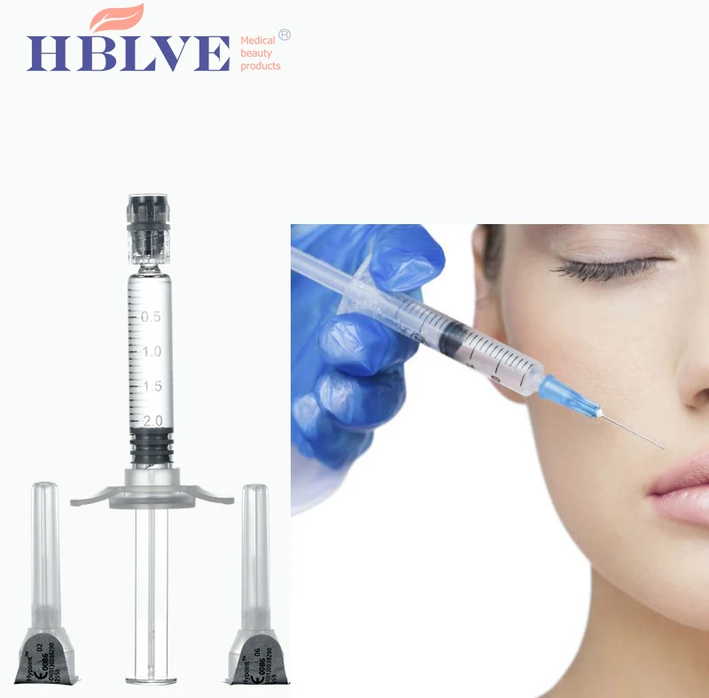 

HBLVE lip gel injectable hyaluronic acid HA deep dermal filler with needle