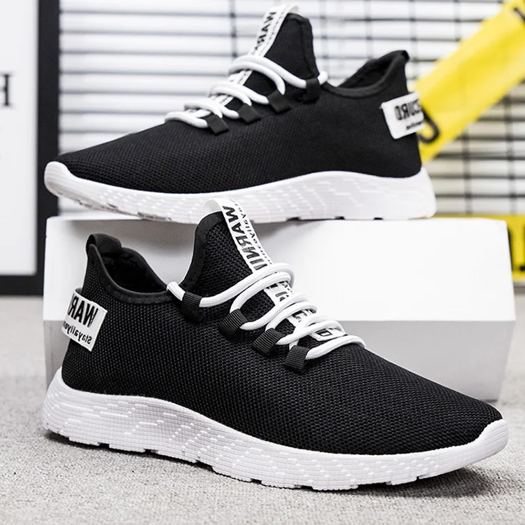 

Wholesales Fashion Custom Men Casual Shoes Breathable and Lightweight Sports shoes, Yellow+black/red+black/white+black