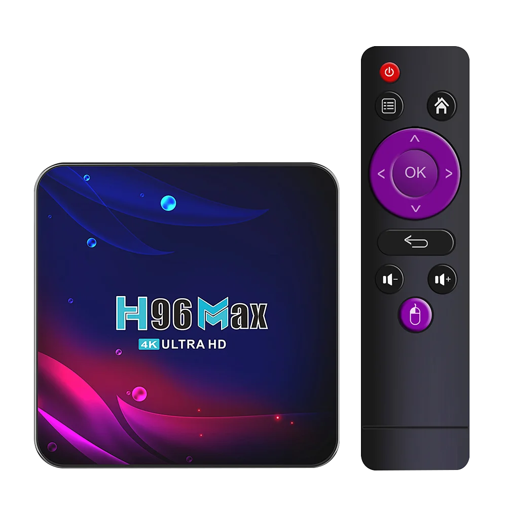 

2021 New H96 MAX V11 RK3318 4GB 64GB network smart set top box Android 11.0 dual-band wifi 4k player 4GB 32GB TV BOX H96MAX V11