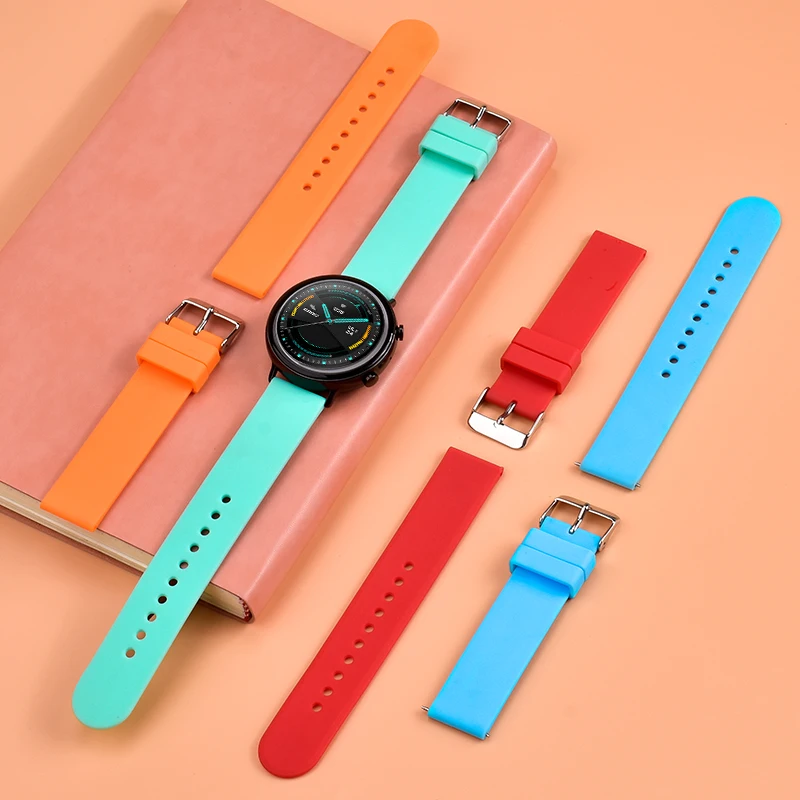 

Custom Watch Straps Band Silicone Rubber Strap