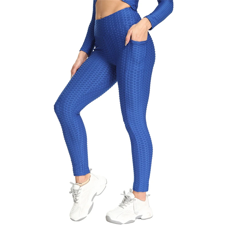 

Pockets Workout Clothing Apparel Ladies Yoga Leggings Plus Size Wholesale High Waist Workout Gym Leggings For Women