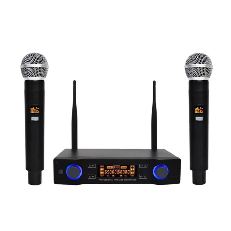 

GAW-899 Professional FM UHF Wireless Microphone With Great Price, Black