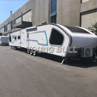 

Hot sale popular conveniently RV motor home caravan travel trailer