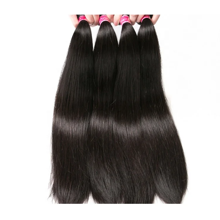 

Manufacturer Supplier Brazillian Human Hair Bundles 9-10A Remy hair Peruvian Straight Hair Weave Extensions