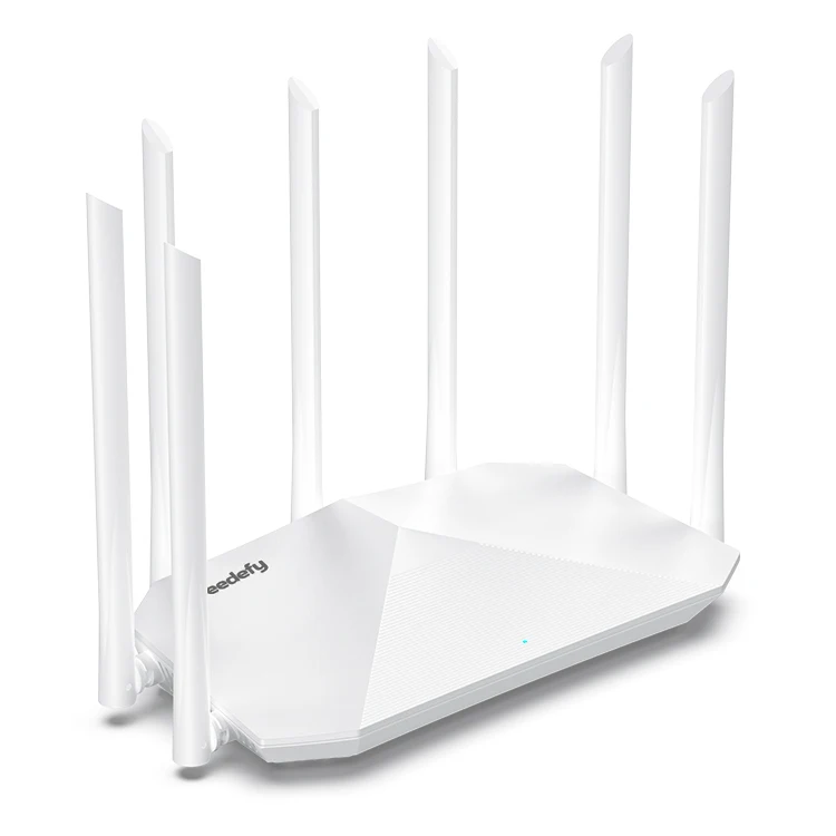

Latest Long Range AC2100 dual band Wireless Wifi Router for Hotel Home Office, Black white