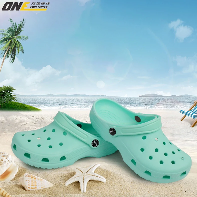 

Summer new fashion non-slip beach shoes men's fashion couples outdoor Stream sandals women wholesale