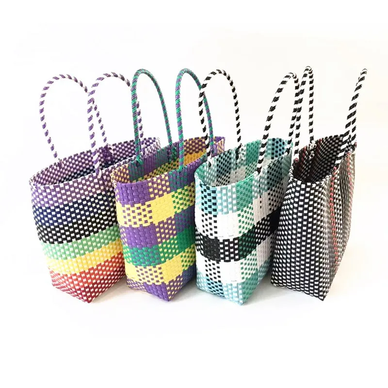 Factory Mexican New Design Recycled Plastic Weave Bag - Buy Shopper ...