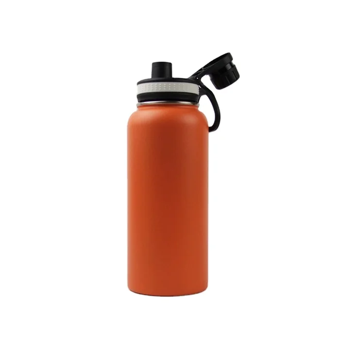 

BPA Free 1000ml outdoor stainless steel takeya thermos vacuum flask sport water bottle with spout lid