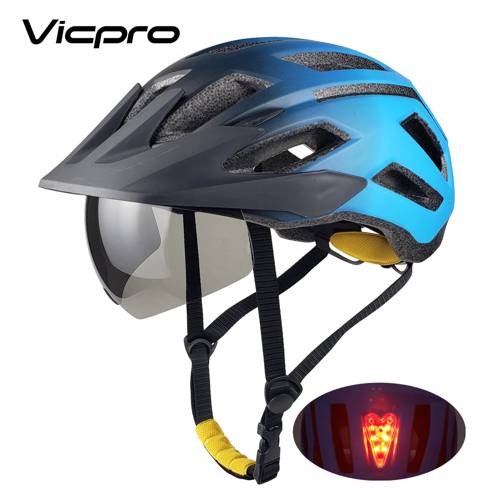 

Factory new design big size sport Bike helmet with LED lights