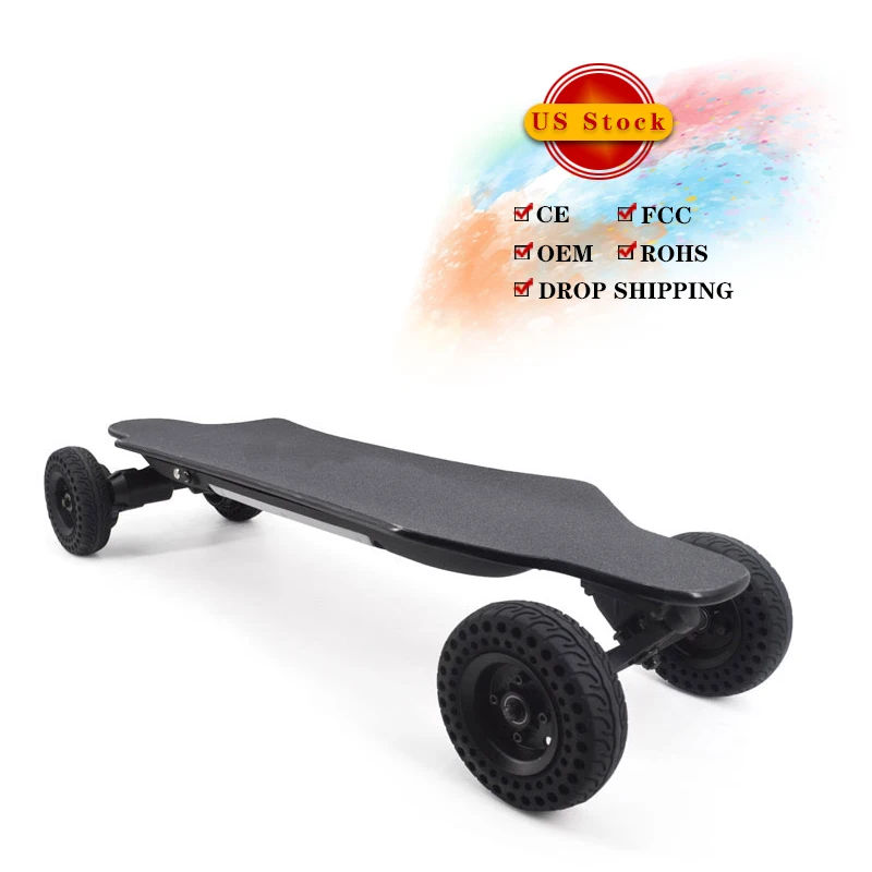 

Wholesale skateboard boards 4 wheel electric skateboard scooter Dual Motors Remote Controller offroad longboard