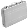 Cool Mini Briefcase Business Card Case ID Holders Password Silver Aluminium Case