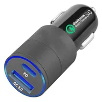 

QC 3.0 PD Type-c Fast Charger Single Port USB C Quick Car Charger