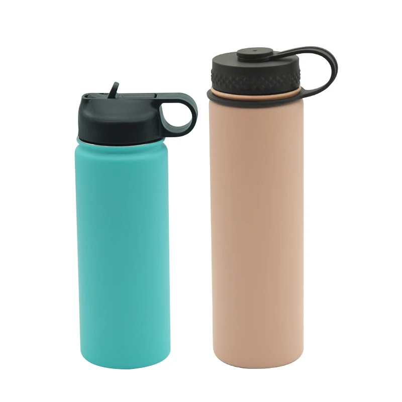 

Mikenda Wholesale Powder Coated Double Wall Stainless Steel Thermos Vacuum Flask, Customized pantone color