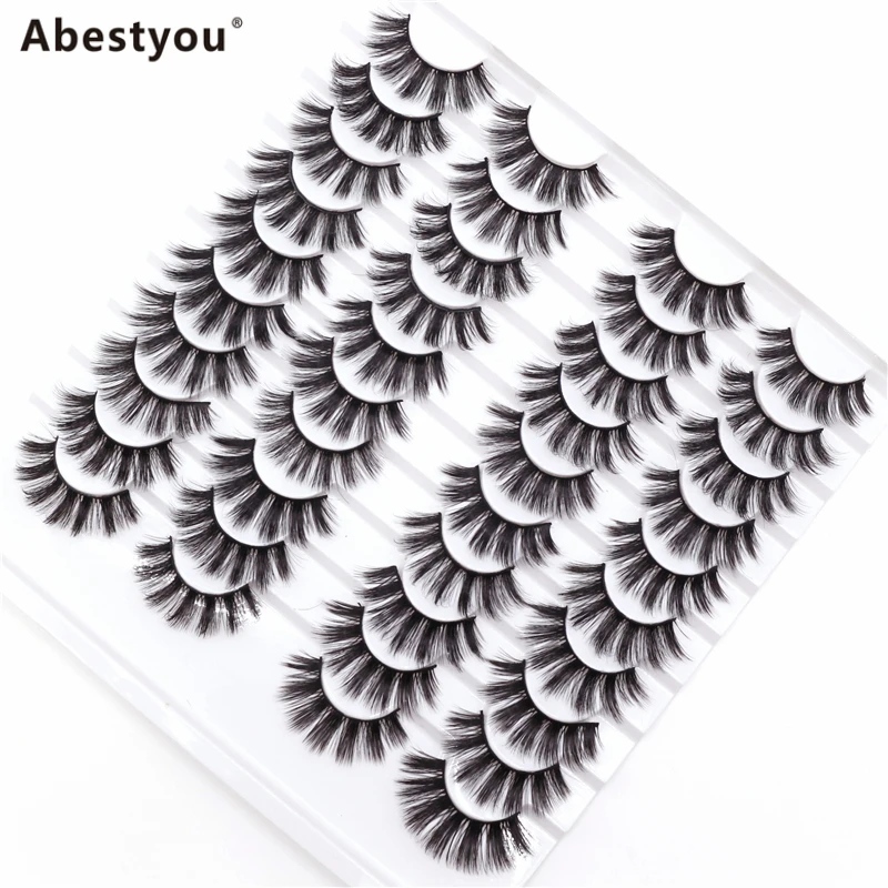 

Abestyou 20pairs best selling natural eyelashes