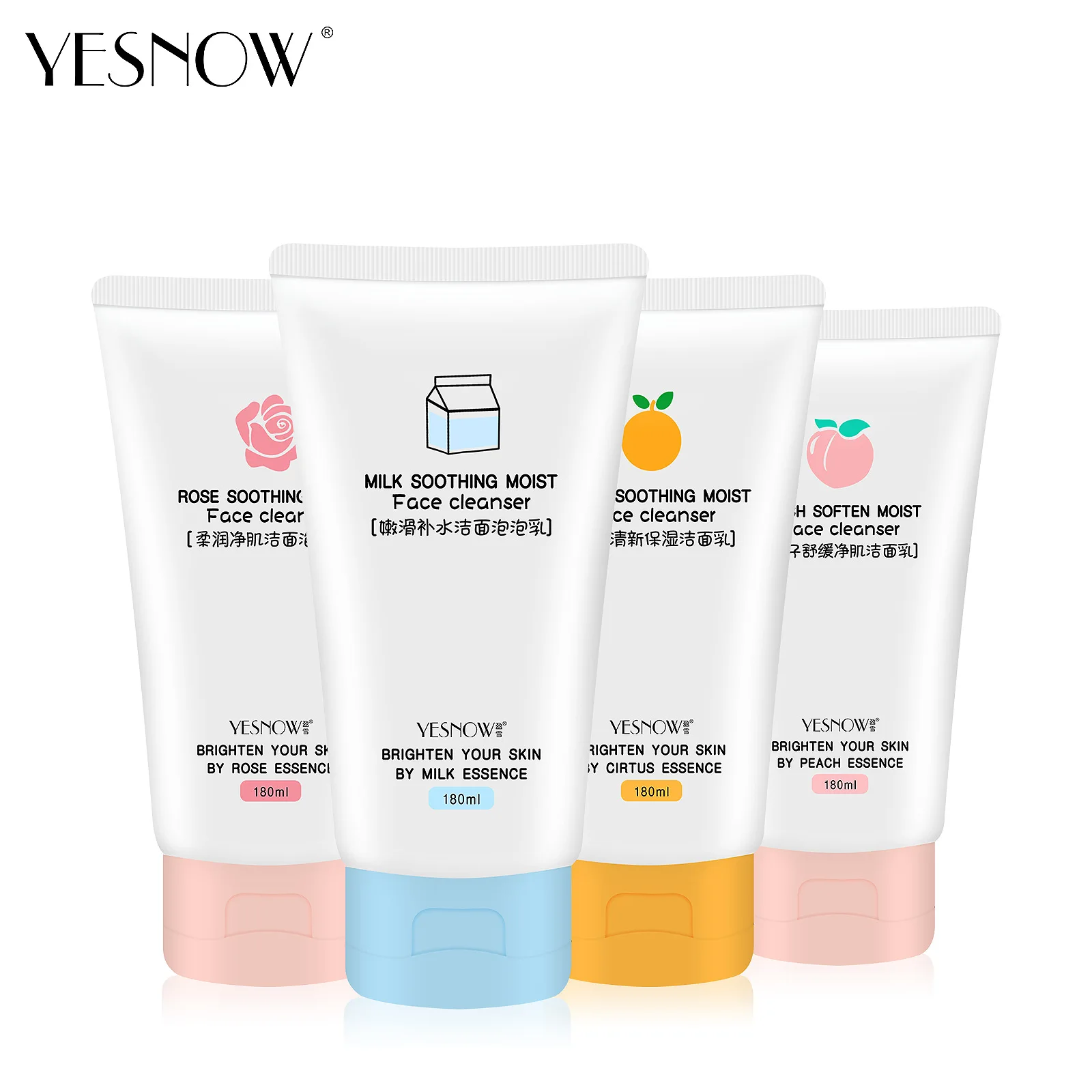 

Yesnow Natural Best Whitening Facial Cleansing Cream Face Wash