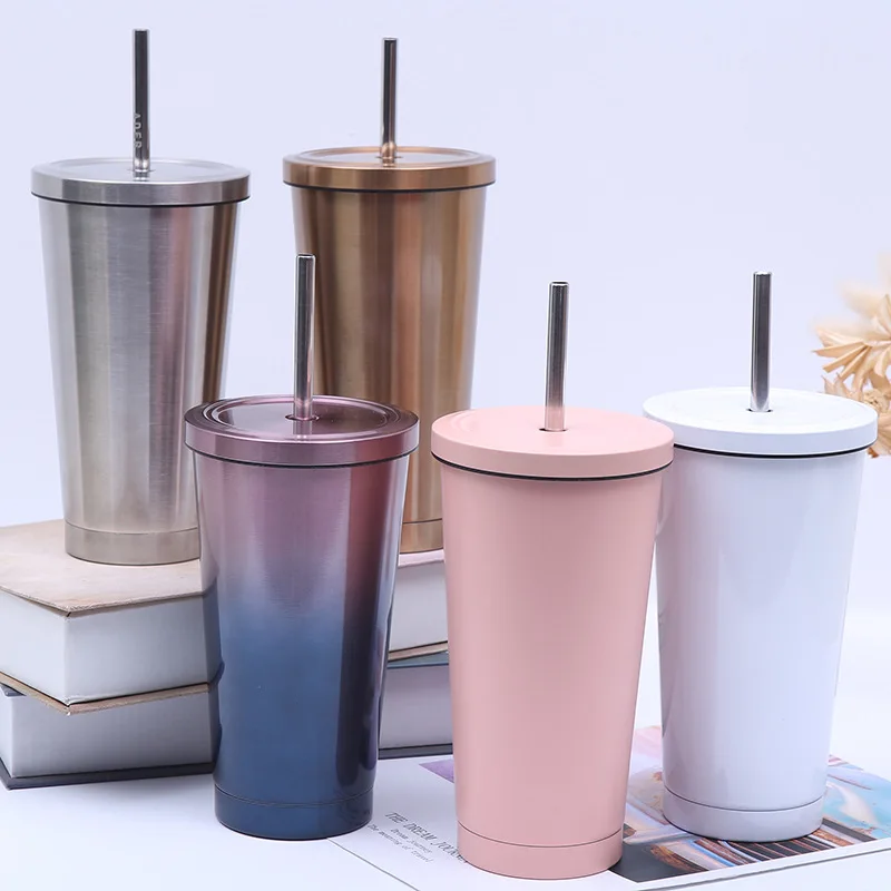 

Mikenda New Products Stainless Steel Coffee Water Cup Sell Well Water Bottle With Cup, Can be customized