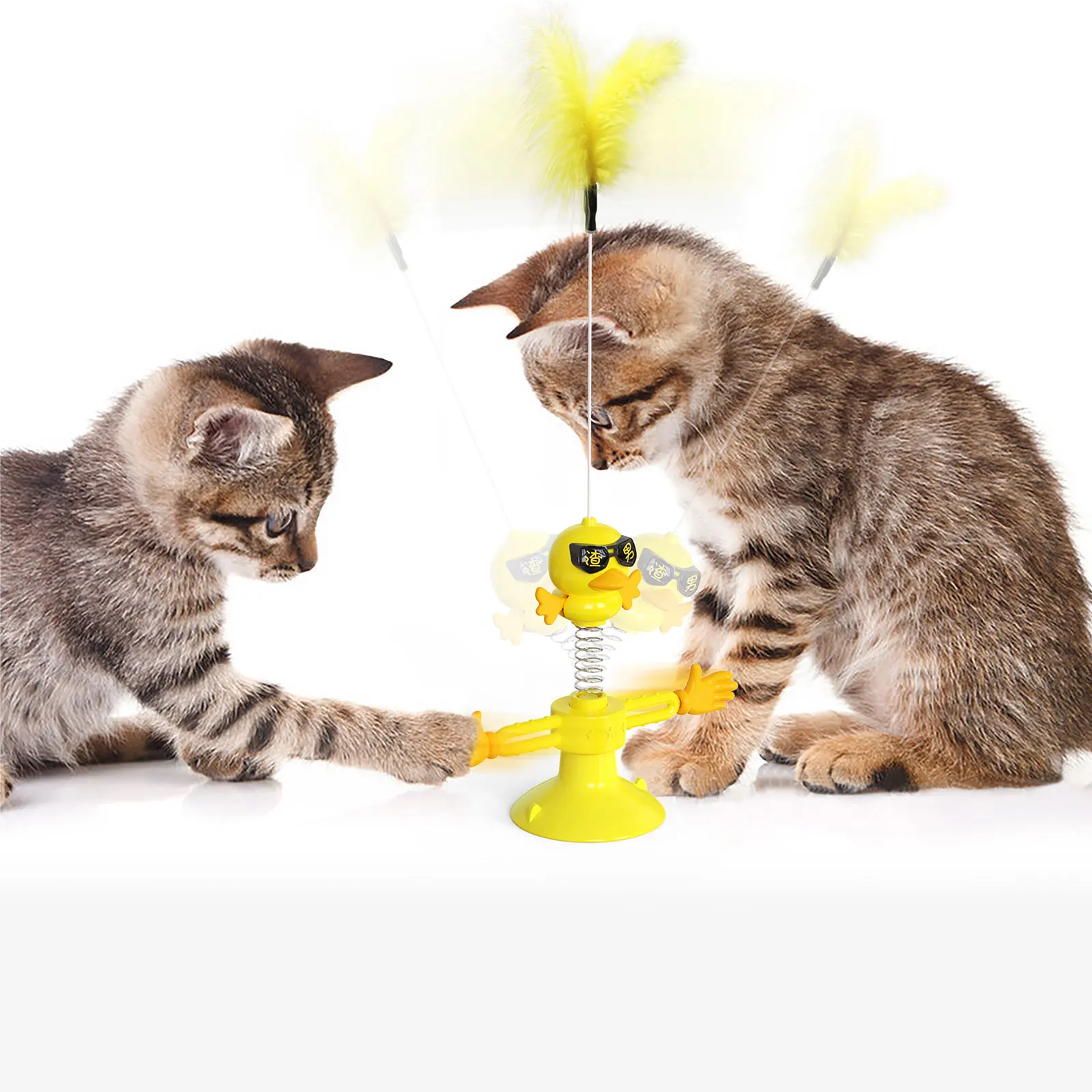 

2021 ukenn pet toy For Cat Springs Toys New Design Bird sping Cat Scratching Springs Play Toys