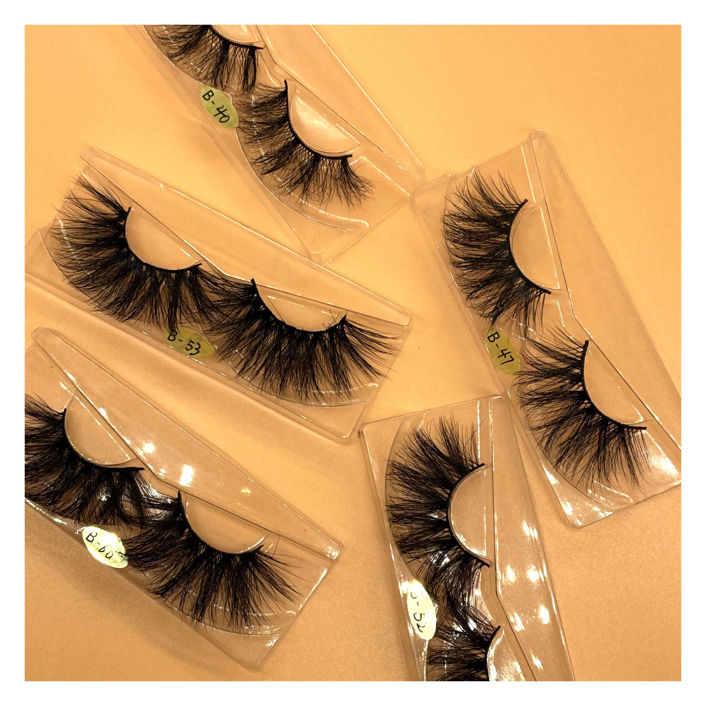 

2021 New arrivals real mink lashes 3d mink fluffy eyelashes cruelty free natural mink eyelashes with packaging box custom, Colored