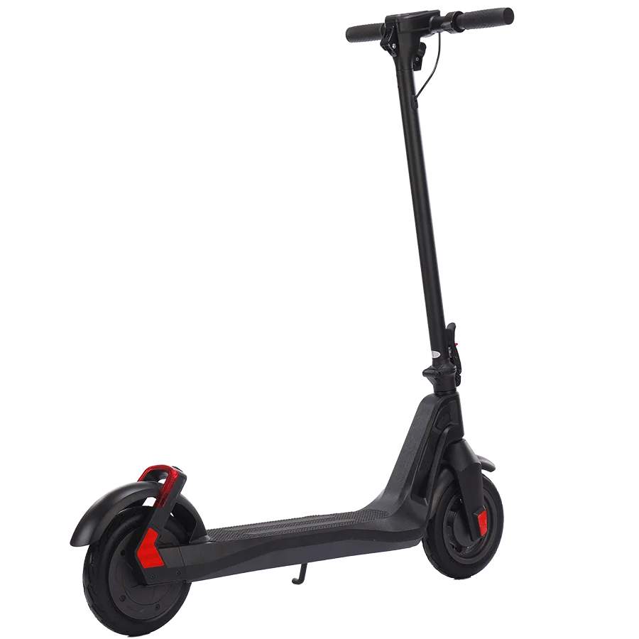

Drop Ship China Factory Directly Selling In Stock Handle Easy Release Two Big Wheel Electric Scooter, Black sliver blue red dark green