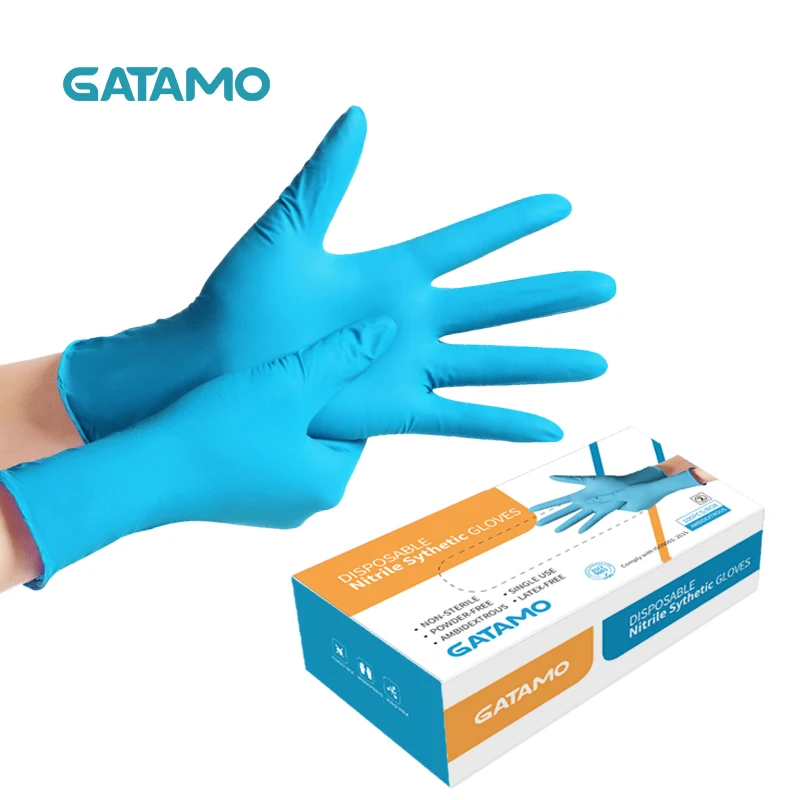 

G3 XS Synthetic Nitrile Gloves Mixed Nitrile Powder Free Blue Nitrile Vinyl Gloves