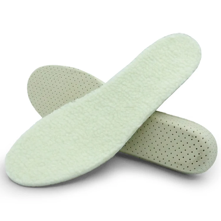 

EVA breathable warm insole sports invisible inner heightening wool insole