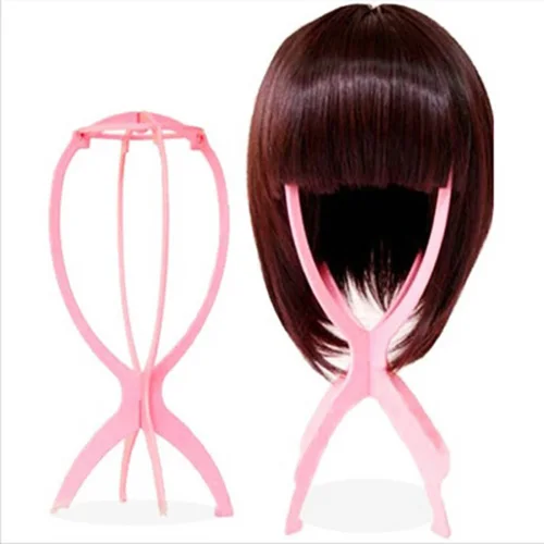 

Stable wig stand plastic special wig stand for barber shop wig display stand
