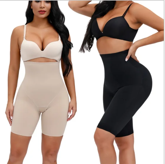

New Arrival High Waist Seamless Women Butt Lifter Tummy Control Shaper Shorts Shapewear, As show