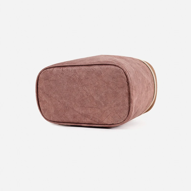 Custom Dupont tyvek cosmetic bag travel lightweight tyvek makeup bag pouch